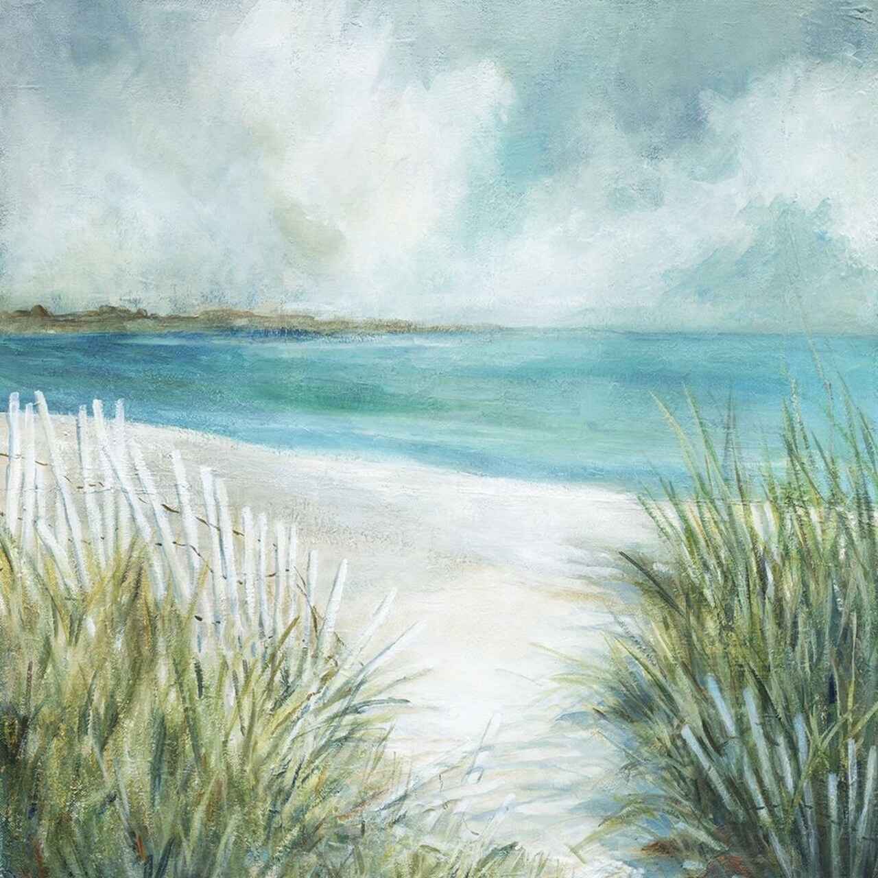 Coastal Fences Poster Print by Carol Robinson - Item # VARPDX40430